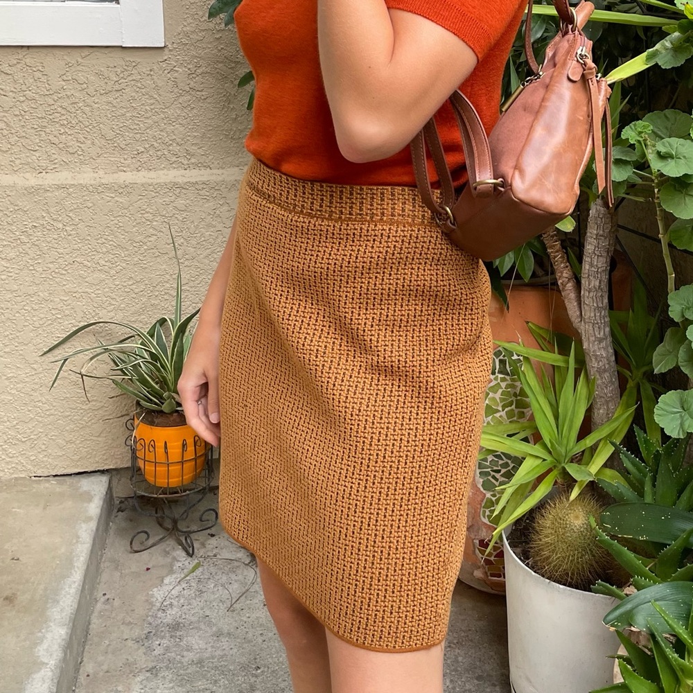 Vintage multicolored Escada pencil skirt